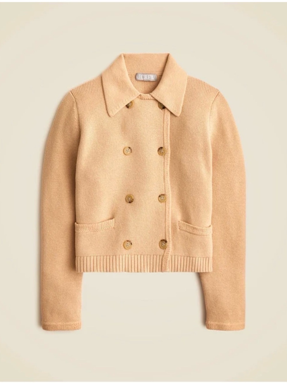 NWT J. Crew Marielle cropped cardigan, sz Small